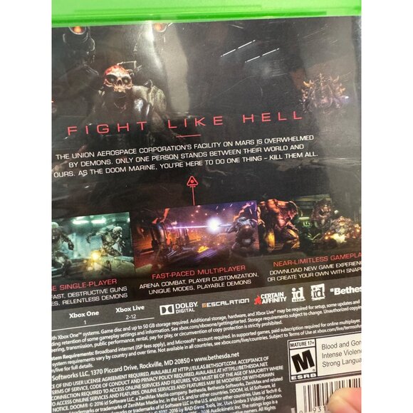 Xbox One & Xbox Game Bundle: Doom Titanfall Project Gotham Racing 2 - Picture 3 of 7